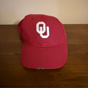 Oklahoma Sooners Red Cap with White Logo Infants/Youth/Kids
